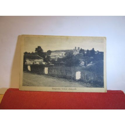 BURGRUINE SCHLOT, JUNKERATH, GERMANY unused antique postcard =