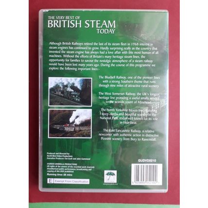 The Very Best of British Steam Today - railway DVD (2004)