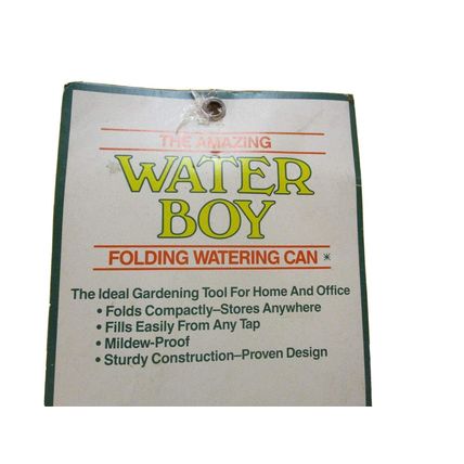 Ed's Variety Store The Amazing Water Boy Vinyl Folding Water Can Hold 1 Gallon