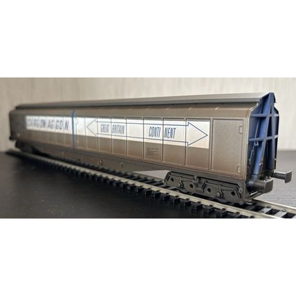 EFE Rail E87007 Cargowaggon Danzas 'Great Britain - Continent' Weathered - BNIB