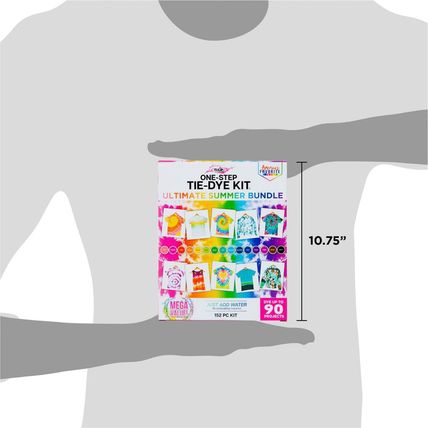 Tulip One-Step Tie Dye Ultimate Summer Bundle, Classroom Pack, Tie Dye Party Sup