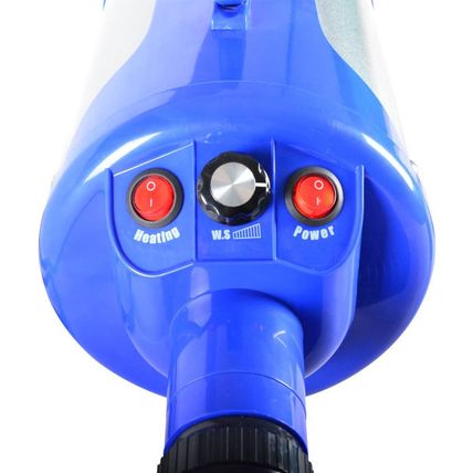 SHELANDY Groomer Partner Pet Hair Force Dryer Dog Grooming Blower with Heater (B