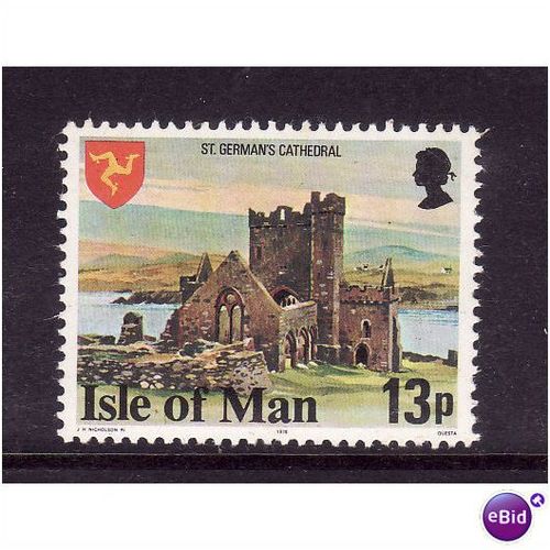ISLE OF MAN 1981 SG 120 13p ST GERMANS CATHEDRAL U/M MINT
