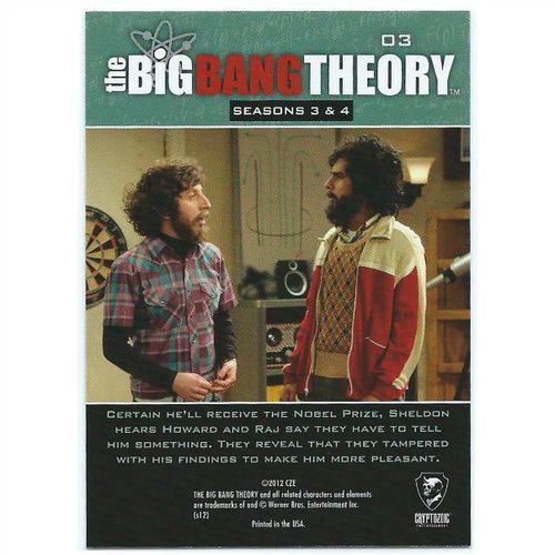 The Big Bang Theory Seasons 3 & 4 - #03