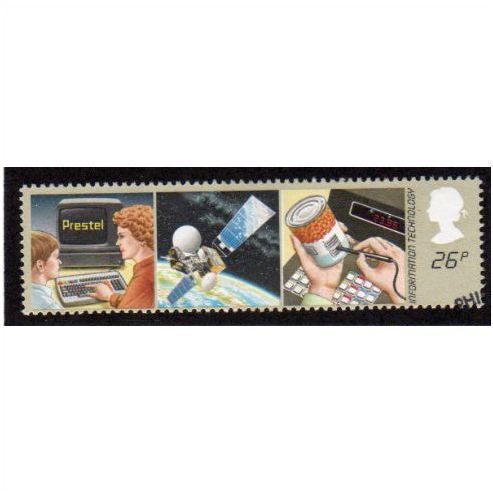 Great Britain 1982 Information Technology 26p Aids Used SG 1197 postage stamp