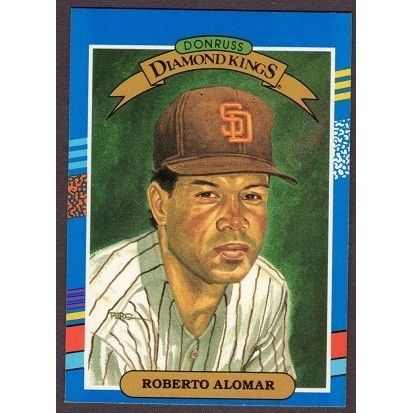 1991 Donruss Roberto Alomar # 12 Diamond King