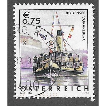 AUT 2002 75c ' TOURISM' FINE USED (EBID73-193)
