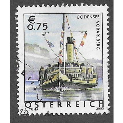 AUT 2002 75c ' TOURISM' FINE USED (EBID73-194)