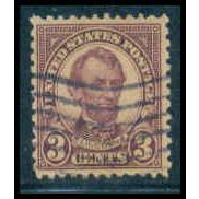 Used 635 3c Abraham Lincoln Fine M09939
