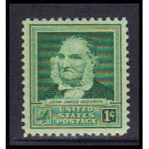 874 1c John Audubon Fine Plus MNH KA3345