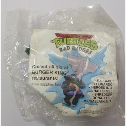 BURGER KING Children Meal ' TMNT ' Donatello (1989)