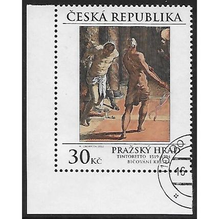 Czech Republic Mi 720 (ʘ): Flagellation of Christ (J. Tintoretto (1518-1594))
