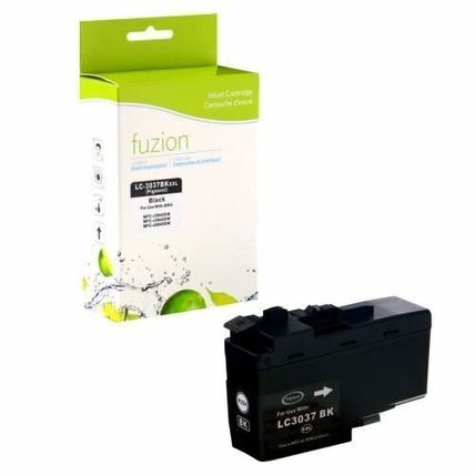 Compatible with Brother LC3037 Black XXL Super High Yield Inkjet Cartridge - fuz