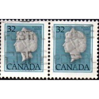 Canada 1977 12c. Fine Used Pair