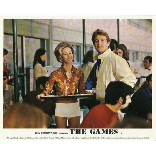 THE GAMES Michael Crawford, Ryan O'Neal 1970 F-O-H Stills Set (8)