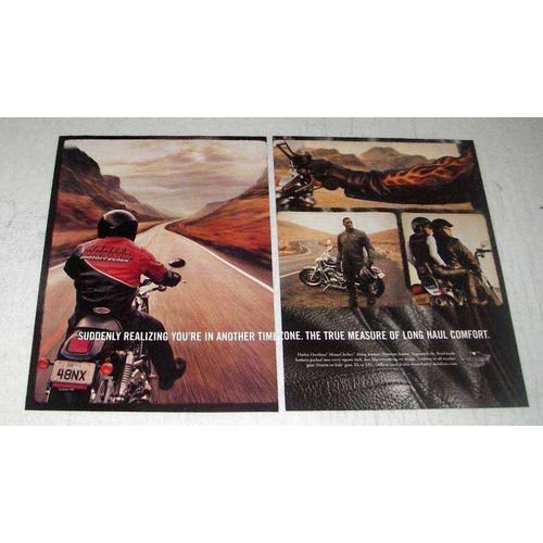 2004 Harley-Davidson MotorClothes Riding Leathers Ad