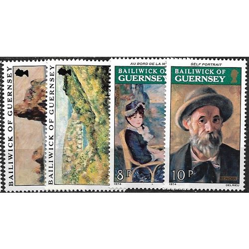 1974 SG 118/121 - MNH (**)