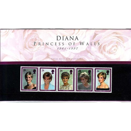 ENGLAND GREAT BRITAIN [1998] MiNr 1729-33 ( **/mnh ) [PP] 5er Presentation Pack
