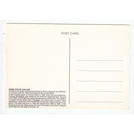 Essex Police 1840-1990 Modern Postcard 3