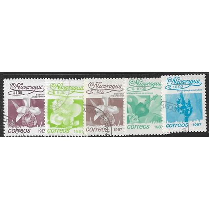 1983/1987 5 different values - cancelled