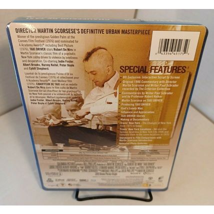 Taxi Driver Steelbook (Blu-ray) NEW (Sealed)..Box Packing with Tracking