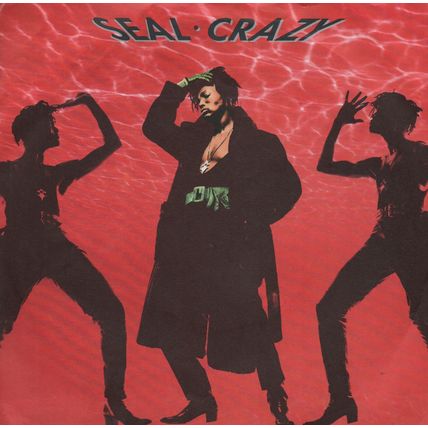Seal - Crazy / Sparkle 1990 7" single vinyl record ZANG8