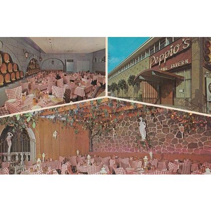 Peppio's Restaurant Dupont Street Peppios Diner Toronto Ontario Canada Postcard
