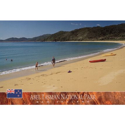 Abel Tasman National Park South Island New Zealand Postcard