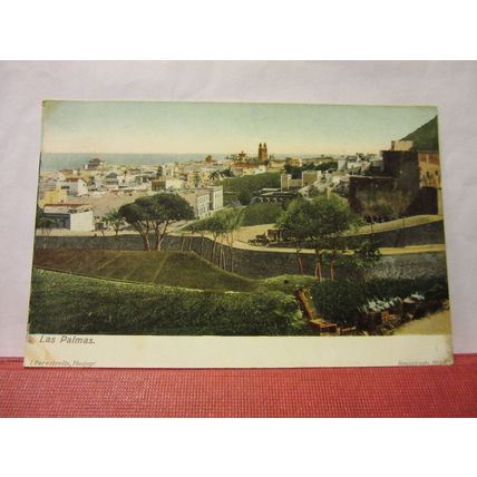 LAS PALMAS DE GRAN CANARIA, SPAIN unused vintage postcard /
