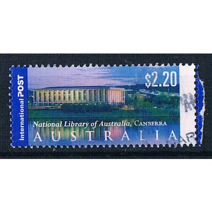 Australia 2002 SG2221 au61 National Library Canberra $2.20 Used Stamp