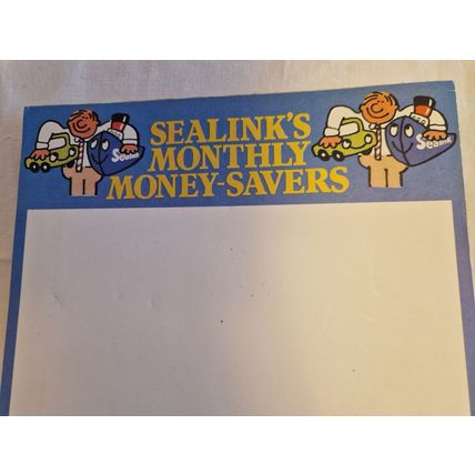 VINTAGE SEALINK A4 PAD