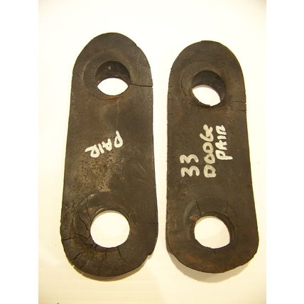 1933 DODGE RUBBER BUMPER GASKETS OEM PAIR