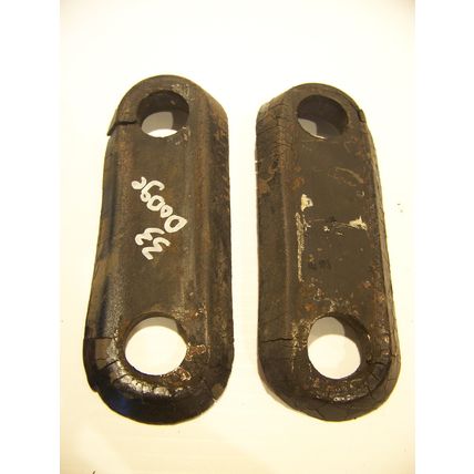 1933 DODGE RUBBER BUMPER GASKETS OEM PAIR