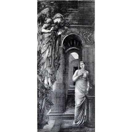 ANNUNCIATION 1893 Edward Coley Burne-Jones PRINT