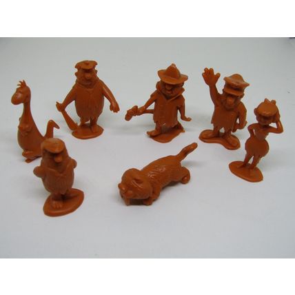Nabisco ? Hanna - Barbera Productions 1975 Flintstones Figures 7/8 (c14)
