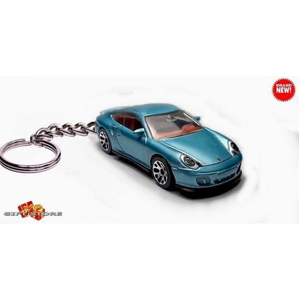 RARE KEYCHAIN BLUE PORSCHE 911 TURBO/S 996 F6 CUSTOM Ltd. Ed. GREAT GIFT