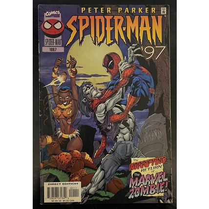 Peter Parker Spider-Man 97 Return of the Marvel Zombie 1997 Zayix Comics