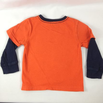 Gymboree Boys Toddler Long Sleeve T-Shirt Orange "Run Wild" Sz 24M