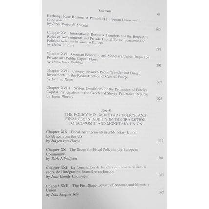 Fiscal policy, taxation, & financial system in an increasingly integrated Europe