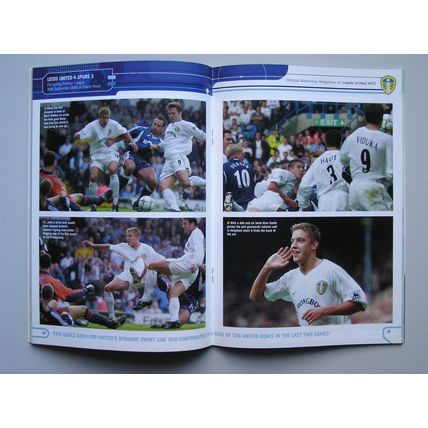 LEEDS UNITED v CHARLTON ATHLETIC Premier League 14/10/2000