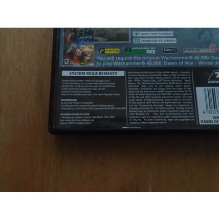 Warhammer 40,000: Dawn of War - Winter Assault PC DVD (Expansion)