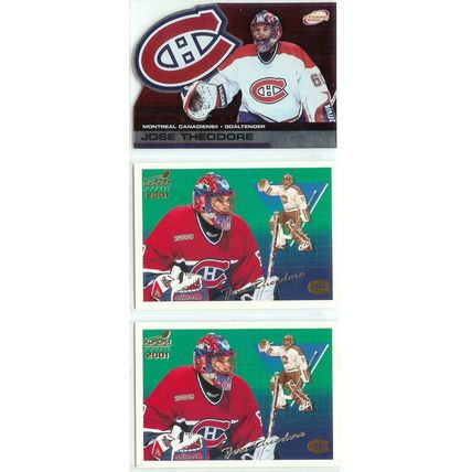 Jose Theodore 9x card lot incl Mask Insert