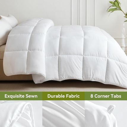 L LOVSOUL down Alternative Comforter King Size Duvet Insert,All Season Duvet Ins