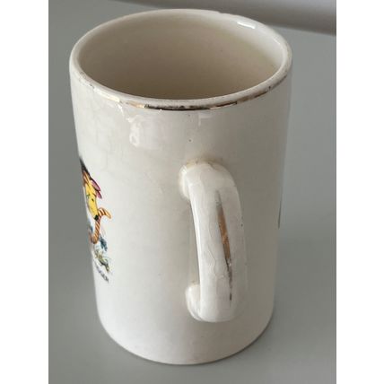 VINTAGE WINNIE THE POOH AND TIGGER MUG BY KEELE ST. POTTERY
