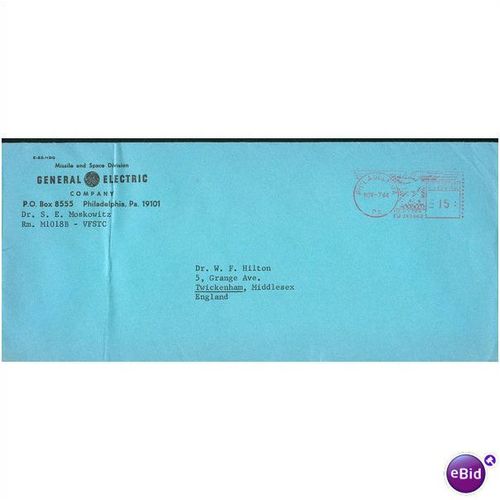 USA Airmail 1966 - Missile and Space Division...2