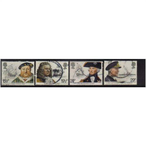 1982 GB MARITIME SET F/U SG 1187-1191