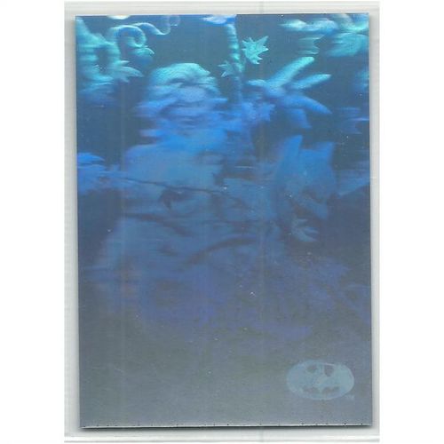 BATMAN HOLOSERIES ' SILVER ' card # 37 ( 1996 )
