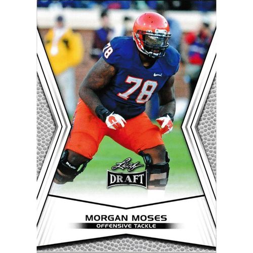 2014 Leaf Draft 43 Morgan Moses Washington Redskins