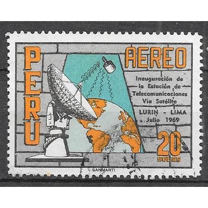Peru ( Pérou ) N° PA 249 YVERT OBLITERE ( USED )