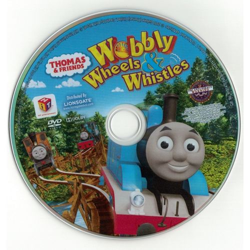 Thomas & Friends - Wobbly Wheels & Whistles (DVD disc)